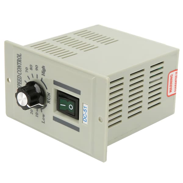 Mini Permanent Magnetisk DC Motor Hastighetskontroller DC-51 110V Inngang 0-90V DC Utgang