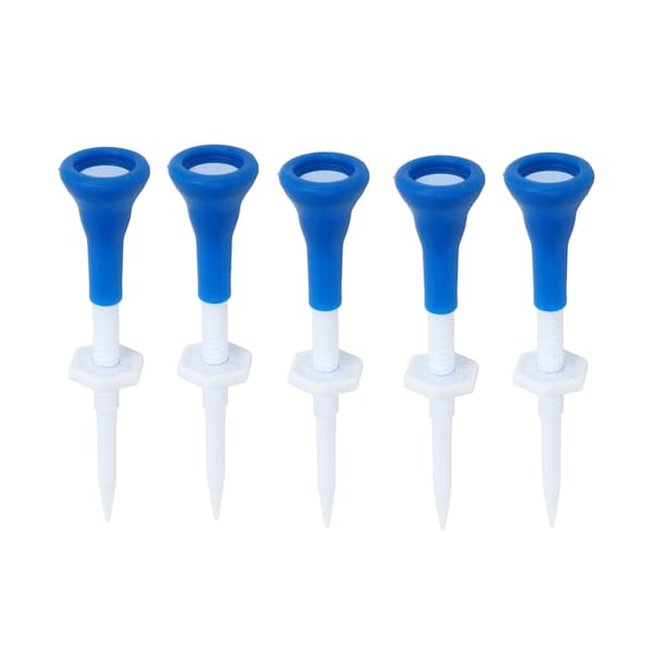 5-pack Justerbara Blå Golf-T-shirts för Träning