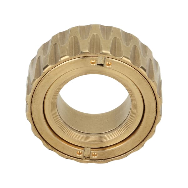 Metal Roterende Skraldering Guld Stress Relief Sensorisk Fidget Legetøj til Voksne