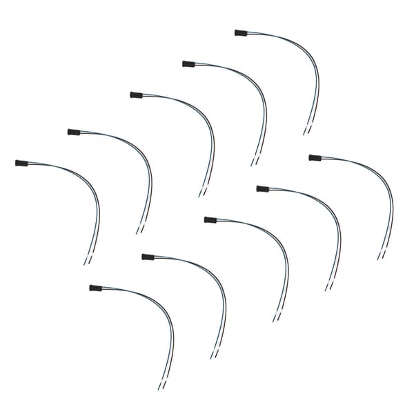 10-pak G4 LED-lampesokkel Silikone Halogenholder til MR16 MR11