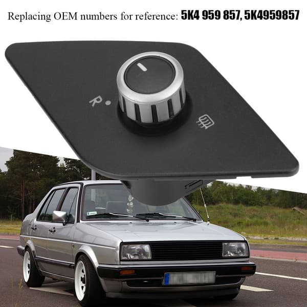 Bryter for sidespeilkontroll, varme og fold for MK Jetta 2011-2013 16D959565A
