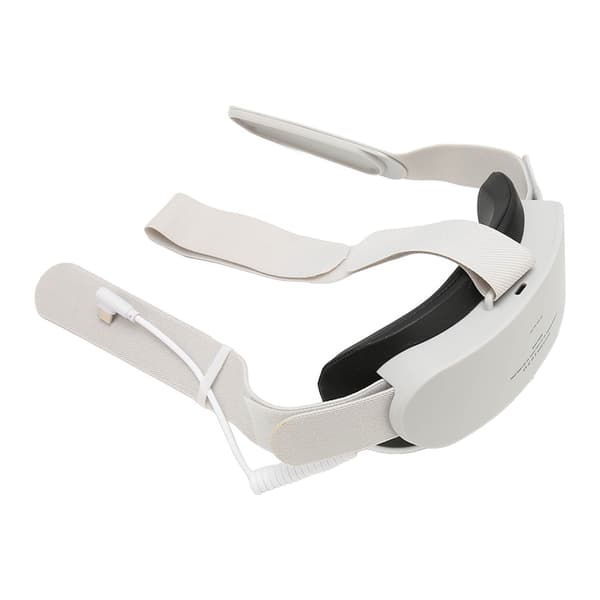 VR Hodestropp Utvid 3,5 timer til 4 timer Spilletid VR Ladestropp med 6000mAh Batteripakke for Oculus Quest 2