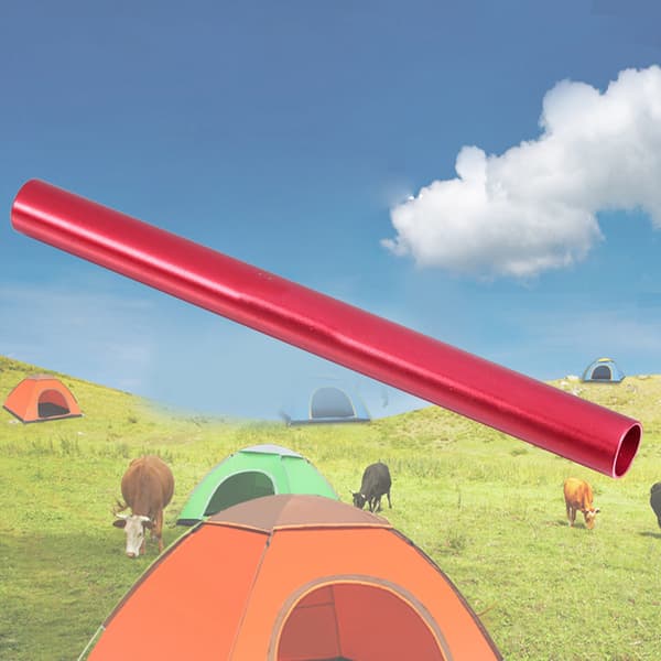 4 stk. Teltstangsreparationsrør i aluminiumslegering Campingtilbehør til diameter 7,9-8,5 mm