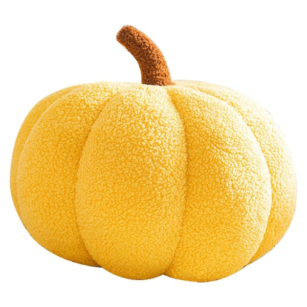 Halloween Pumpkin Pillow Decor, Pumpkin Pehmotyynyn fleecetäytetyt kurpitsat white 7.87*3.93in