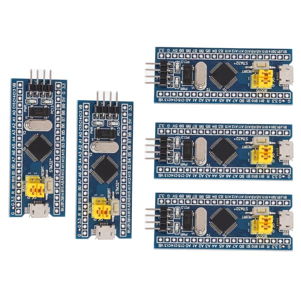 5 stk. STM32F103C8T6 Minimum System Development Board Mirco USB 40 Pin Core Learning Module