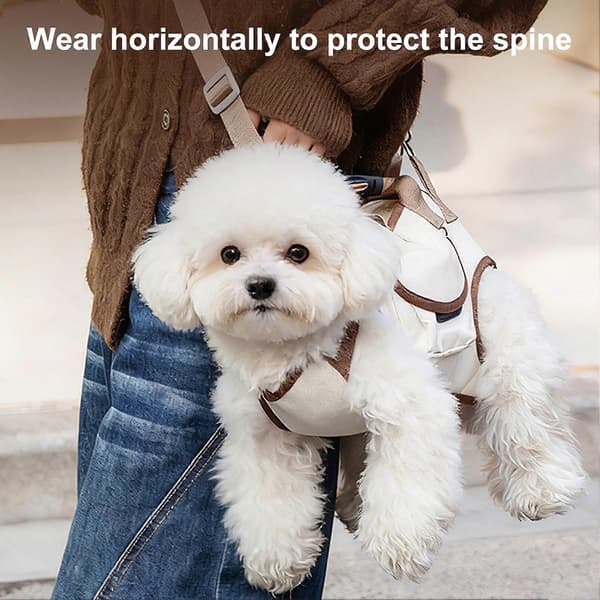 Pet Harness - Adjustable Harness with Storage Pocket and Breathable Material - for Puppies S
