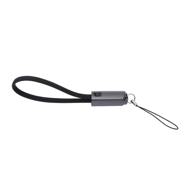 1st Laddningsnyckelring Multifunktionell datasynkronisering Snabbladdning Micro USB -kabel Korta kablar för utomhusresor
