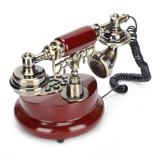 CT8026 Retro Fastnetkablet Antik Telefon til Hjem og Kontor