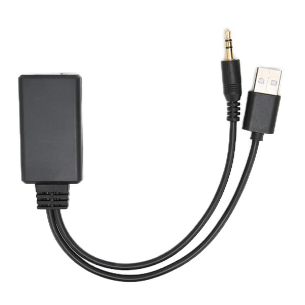 Bil AUX Bluetooth Audio Receiver Trådløs USB HIFI Lydkvalitet Bluetooth 5.0