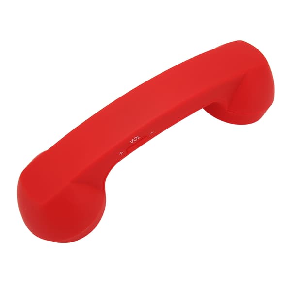 Retro Rød Trådløs Bluetooth Headset Strålingssikker Genopladelig