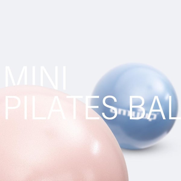 Pilatesbollar Yogabollar Mini träningsbollar, för Pilates, Yoga, Core Training, Förbättrar balansen Red