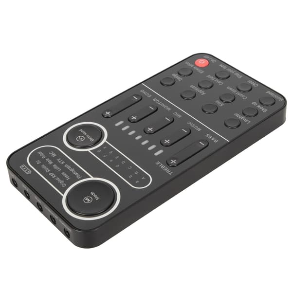 Bærbar Bluetooth 5.3 Stemmeforvrenger Multifunksjonelle Effekter Mini Live Lydkort for Gaming Livestreaming