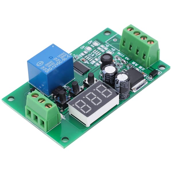 Digital Display Strömavkänningssensormodul 4-20mA Relä DC12V