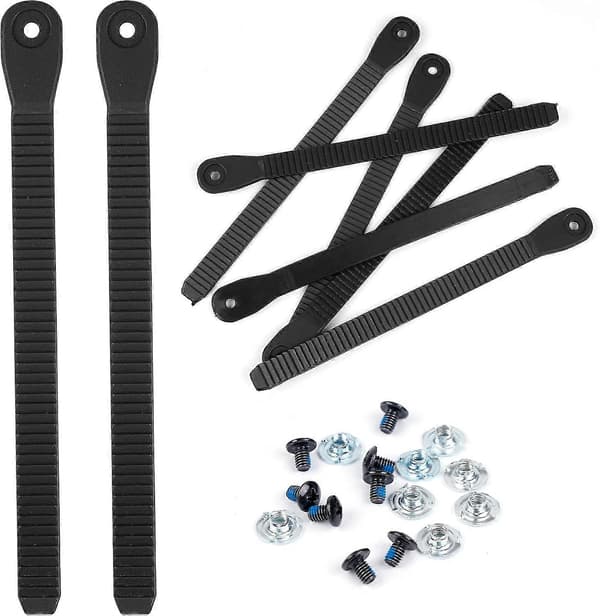 8 Pieces Snowboard Ankle Ladder Straps, Snowboard Binding Parts 2 Set 2 Set 9x5x8cm