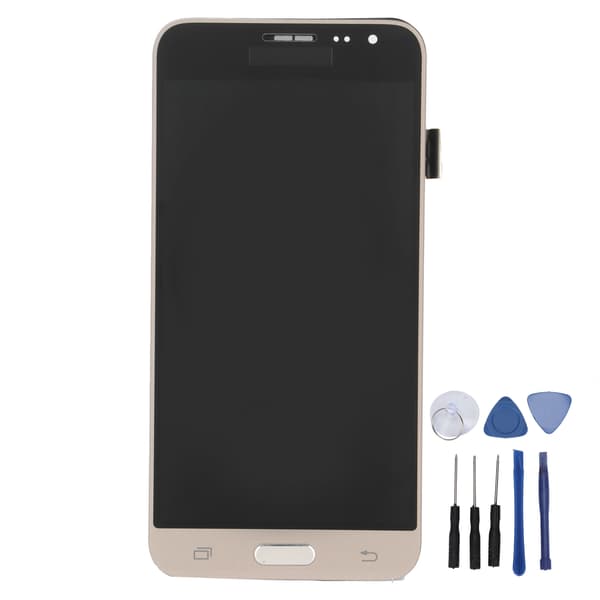 Samsung Galaxy J320 Gull LCD Berøringsskjerm Digitizer Montering Erstatning