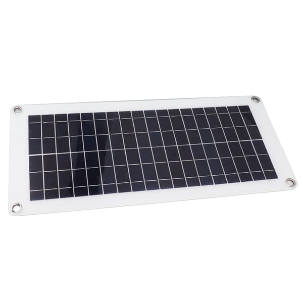 Bærbar 10W 18V Solcellepanel Viftesett med 30A Kontroller Polysilisium