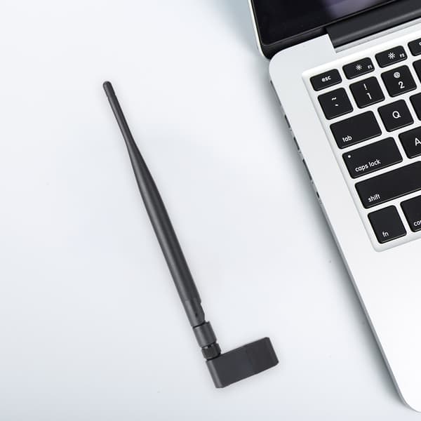 150M USB WiFi trådløs netværksadapter til stationær bærbar computer med højforstærkningsantenne