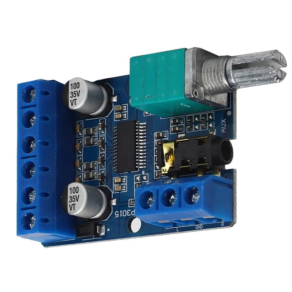 30Wx2 Digital Effektforstærker Board 12V 24V DIY Stereo Forstærkningsmodul