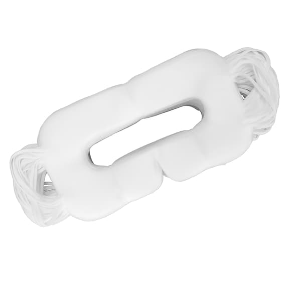 100 st Universal Engångs VR Mask Vit Non Woven Sanitär Ögonskydd för Oculus Quest 2 Stor Bajonett