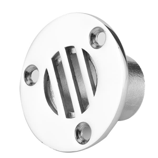 Rustfrit stål 316 25 mm 1 tomme båd yacht gulvafløb hardware tilbehør