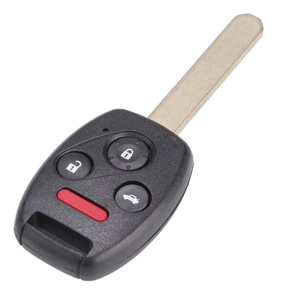 3 +1 knapper bilfjernkontrollnøkkel passer til Honda Accord 2003-2007 oucg8d-380h-a