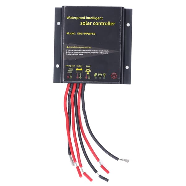 Vanntett MPPT Solcelleladeregulator 12V 10A Smart Batteriladeregulator DHSMPWP5S