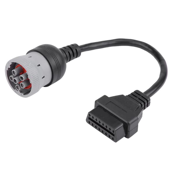 Hun 16 Pin OBD2 til 6 Pin Adapterkabel til Lastbil Diagnostisk Værktøj