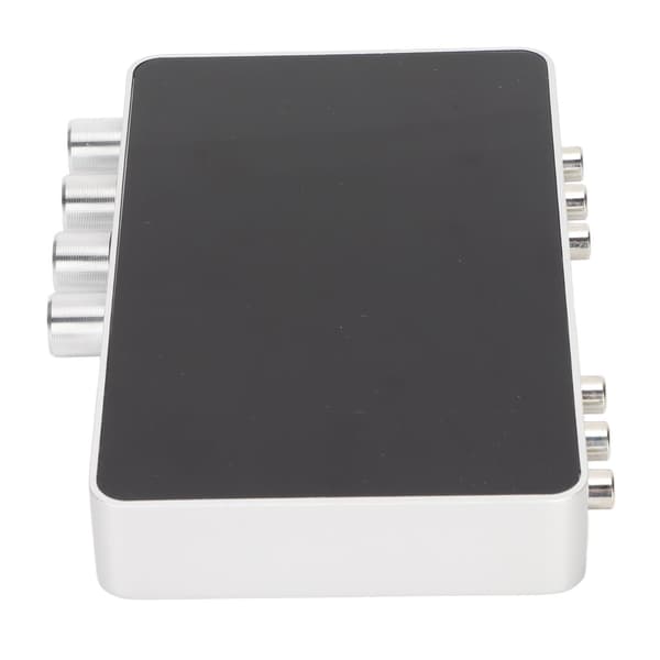 HD Multimedia Interface Mixer 4K 1080P DC 12V Justerbar Ljud Mikrofonförstärkare för Android TV Box DVD-spelare EU-kontakt