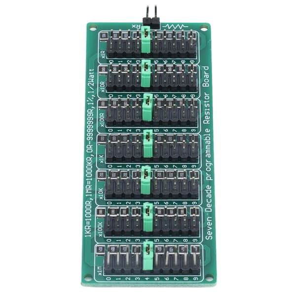 Programmerbart Modstandskort 0R til 9999999R Justerbart Modstandsmodul AC200V til Eksperiment