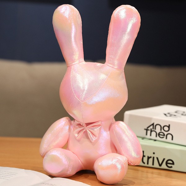 Ny självlysande docka docka plysch leksak docka med självlysande penna Childr pink