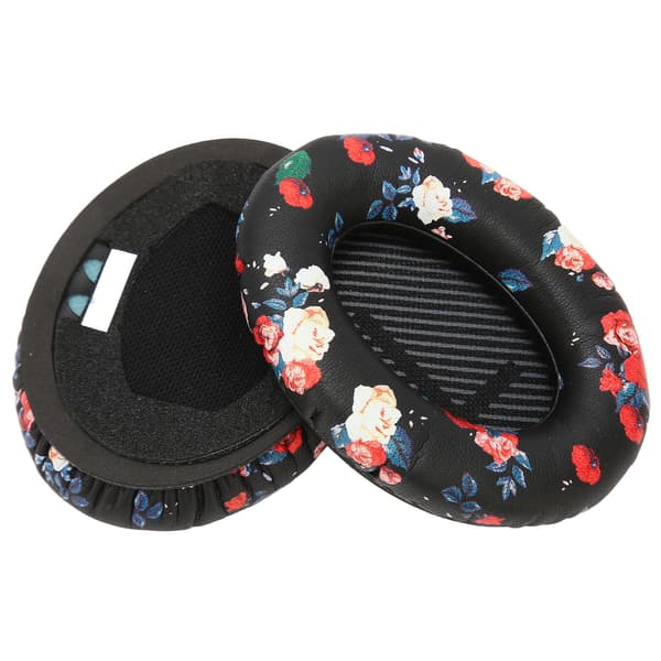 QC35 QC25 QC15 QC2 AE2i AE2W Udskiftningsørekopper Blødt proteinlæder Memory Foam Sort