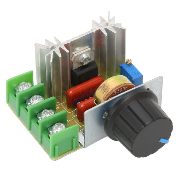 Justerbar spændingsregulator modul controller 220V 2000W lyshastigheds kontrolkort
