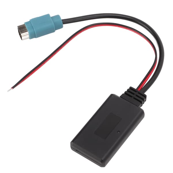 Bluetooth 5.0 AUX Audio Kabel Adapter Kompatibel med ALPINE KCE 237B CDE101E 102E 105E 117E