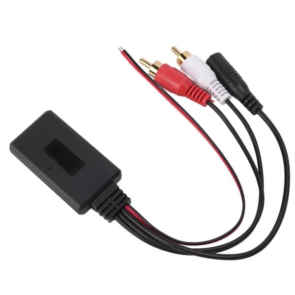 Pioneer 2RCA Bil Bluetooth 5.0 AUX Modul Håndfri Mikrofon ABS Slidstærk Anti-aging