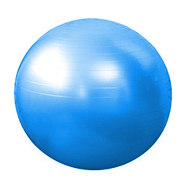 Balansträningsboll - för yoga, graviditet, hemmagym, pilates, sjukgymnastik, balans Blue 65Cm