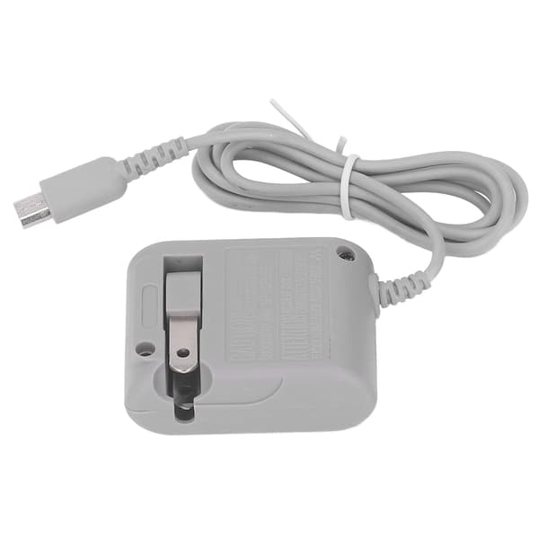 Sammenfoldelig 45 tommer strømadapter vægoplader 100-240V US-stik til DS Lite spillekonsol
