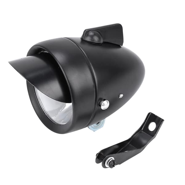 LED Super Light Vintage Sykkel Retro Frontlykt med Visir