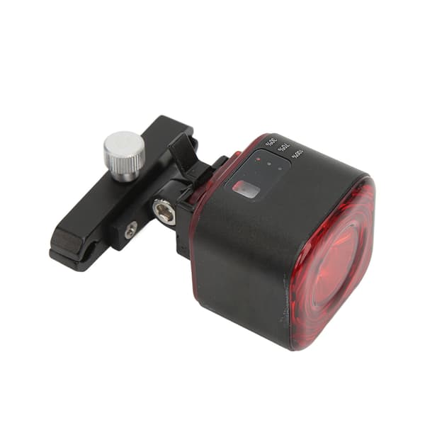 Smart Sykkel Baklys USB Oppladbart 500mAh Batteri IPX6 Vanntett Aluminium Legering Baklys Sensor