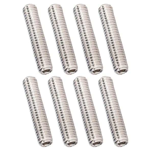 50 stk. A2 70 Rustfrit Stål Grub Skrue Sortimentssæt M2.5x12 Hardware Fastgørelseselementer