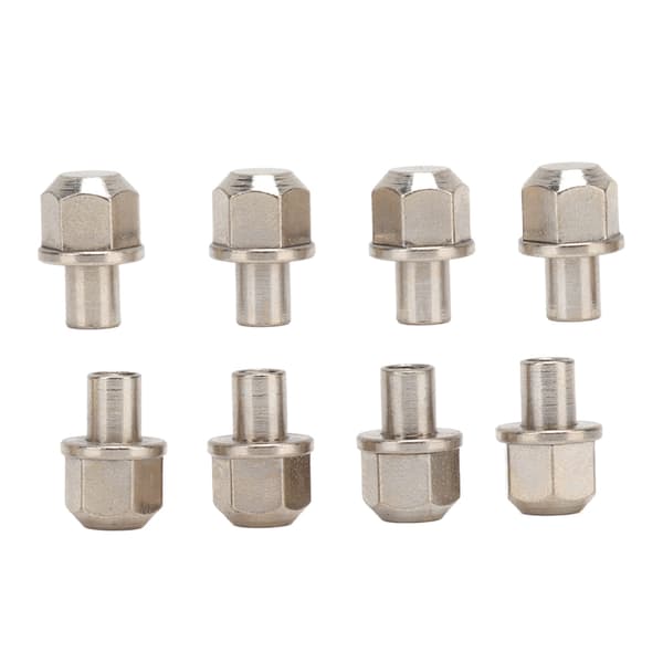 8st RC Hex Hjulnav Mutter 12mm Drivadapter Förlängningskolumn Rostfritt Stål Universal
