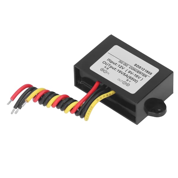 Boost Converter DC 12V til DC 19V Vanntett Step Up Adapter Tilbehør for Strømforsyning