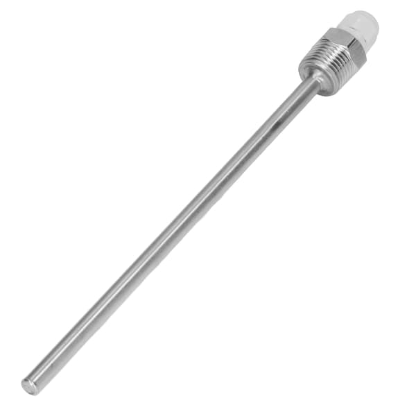 Termobrønn i rustfritt stål IP68 vanntett 213 mm M12 for temperatursensor for solenergi