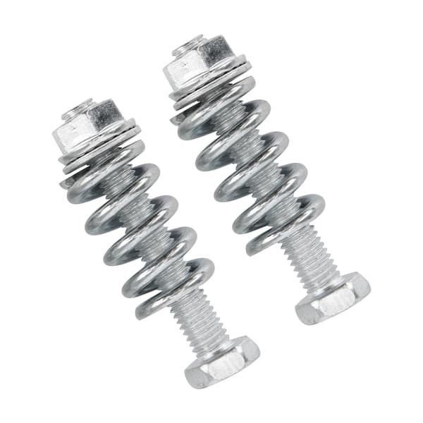8PCS Avgasreparationssats Bult Mutter Fjäder Packning Stål Biltillbehör