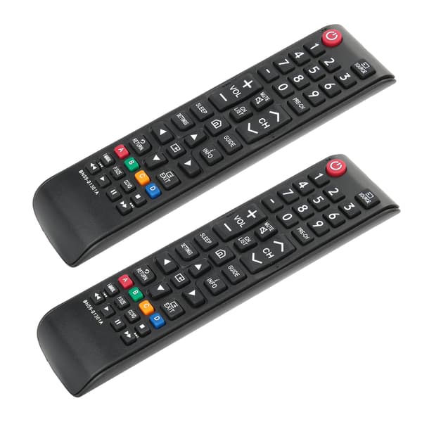 2 stk. multifunksjonell TV-fjernkontroll erstatning for Samsung TV