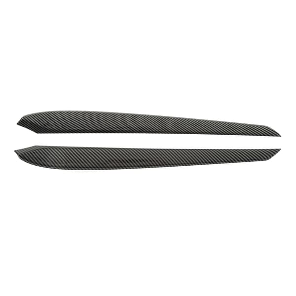 2 stk. ABS Karbonfiber Stil Innvendig Armlen Panel Deksel Trim Frontdør Panel Erstatning for Tesla Model 3