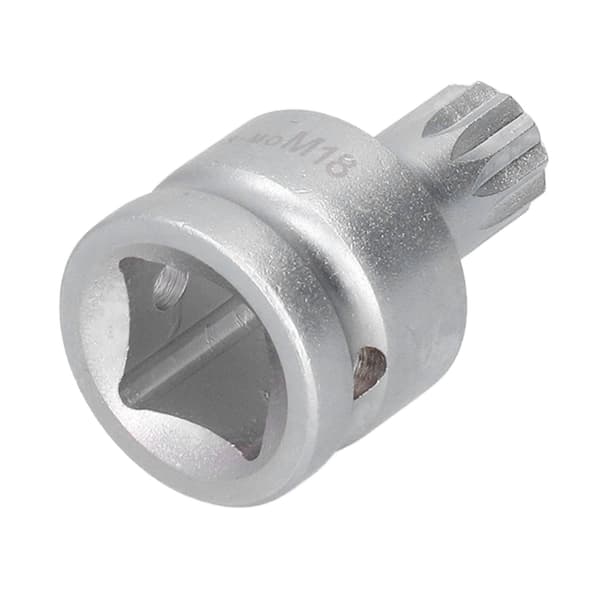 3/4in 20mm M18 Spline Bit Socket Triple Square Metall Antikorrosjon Universal Bor Del for Bil