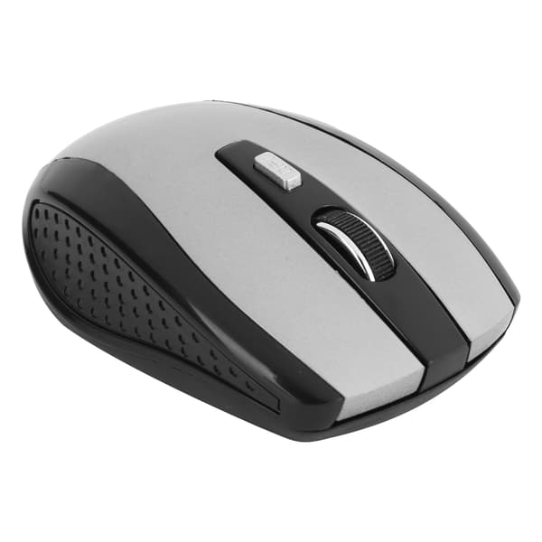 Trådlös Optisk Gamingmus Justerbar DPI 250Hz Silver för Notebook Dator