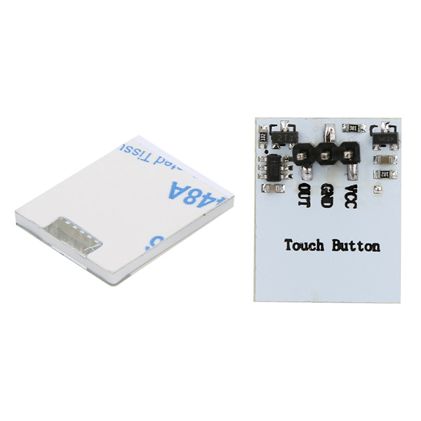 Kapacitiv Touch Switch Knap Anti-Interferens LED Sensor Modul 2.7V til 6V Blå