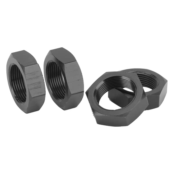 4 stk. 24 mm Aluminiumslegering Høyfast Hjul Hex Nav Mutter for ARRMA 1/5 Outcast Kraton 8s Svart