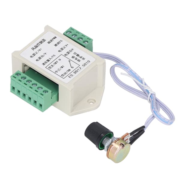 12V 4-leder PWM-blæsercontroller Motor Stall Beskyttelse Hastighedsregulator CD012S010
